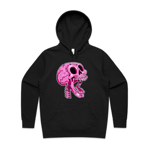 Screaming Skull V3 - AS Colour - Women's Stencil Hood Thumbnail