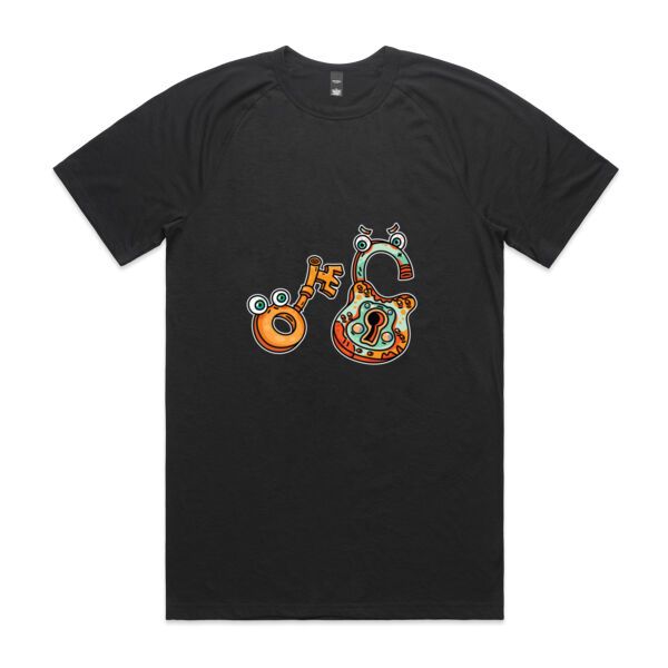 Lock & Key - AS Colour - Staple Active Blend Tee Thumbnail