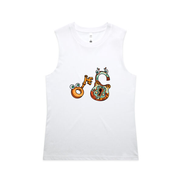 Lock & Key - AS Colour - Women's Maple Tank Thumbnail