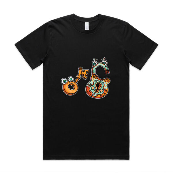 Lock & Key - AS Colour - Classic Organic Tee Thumbnail