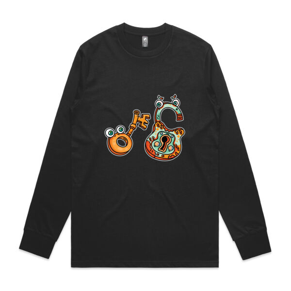 Lock & Key - AS Colour - Classic L/S Tee Thumbnail