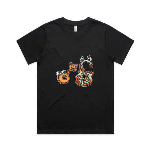 Lock & Key - AS Colour - Women's Classic Tee Thumbnail