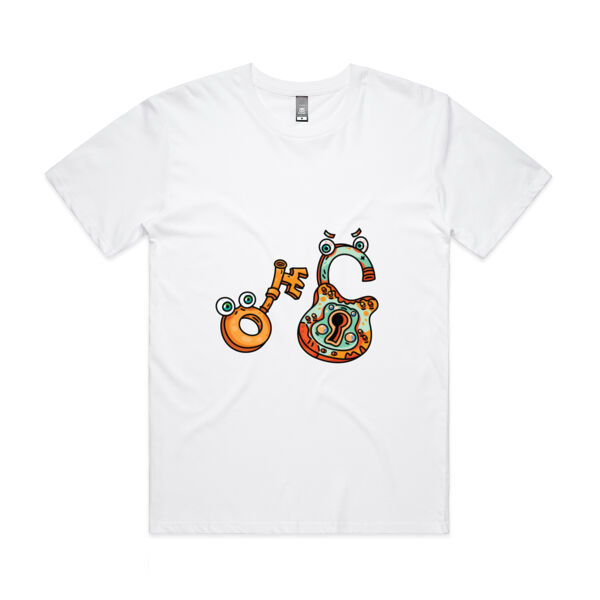 Lock & Key - AS Colour - Mens Staple Minus Tee  Thumbnail