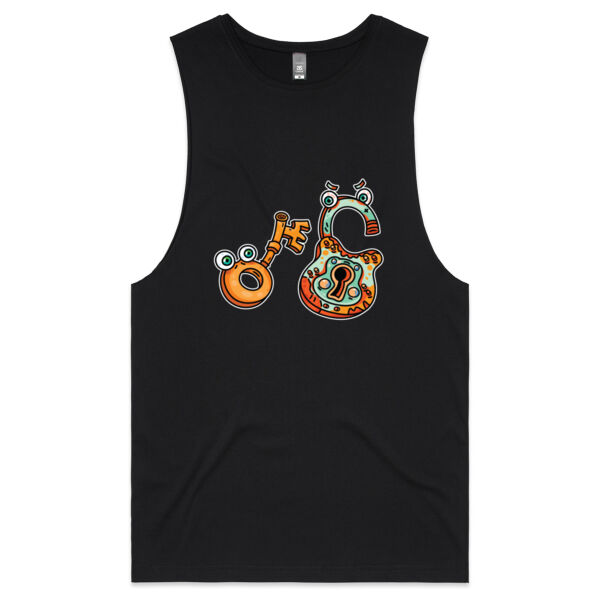 Lock & Key - AS Colour - Barnard Tank Top - Muscle Tee Thumbnail