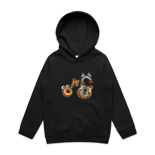 Lock & Key - AS Colour - Youth Supply Hood Thumbnail