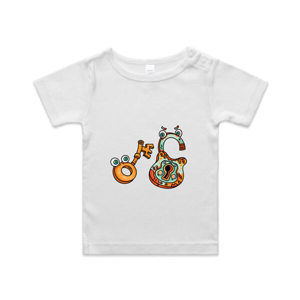 Lock & Key - AS Colour - Infant Wee Tee Thumbnail