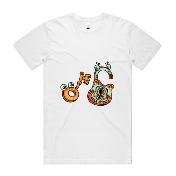 Lock & Key - AS Colour - Organic Staple Tee Thumbnail