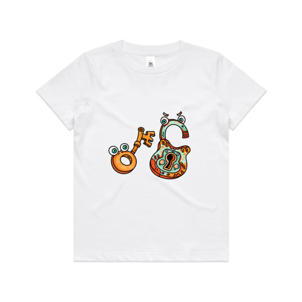 Lock & Key - AS Colour - Kids Youth Tee Thumbnail