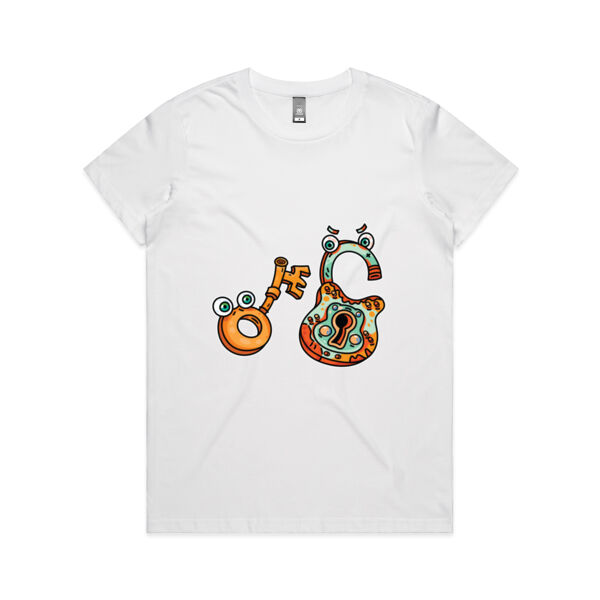 Lock & Key - AS Colour - Women's Maple Tee Thumbnail