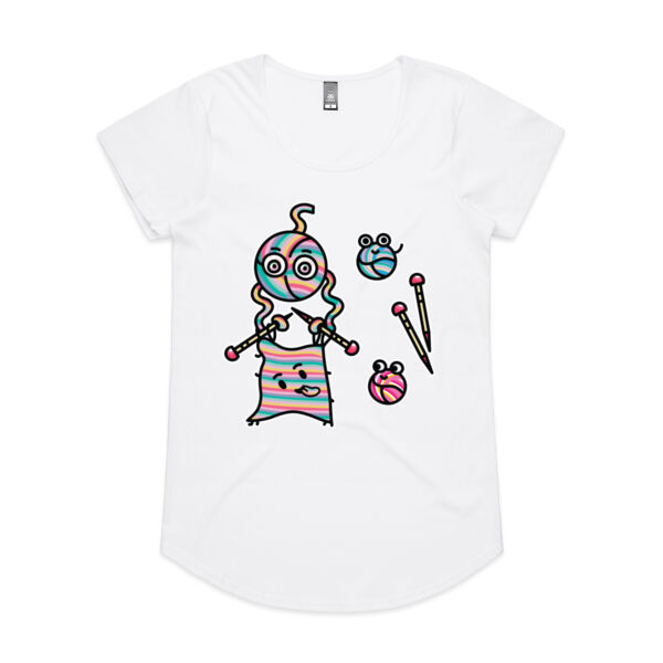 Knitted into a Corner - AS Colour - Women's 'Mali' Scoop Tee Thumbnail