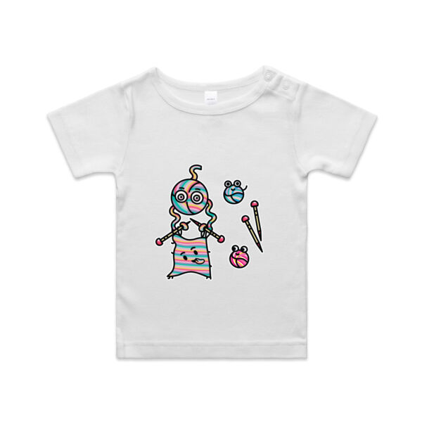 Knitted into a Corner - AS Colour - Infant Wee Tee Thumbnail
