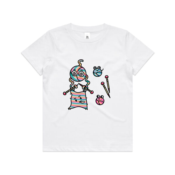 Knitted into a Corner - AS Colour - Kids Youth Tee Thumbnail