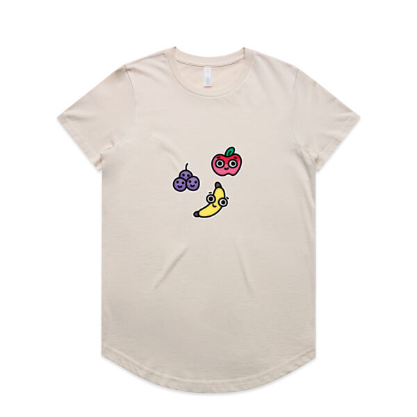 Eat me! - Fruity - AS Colour - Women's Maple Curve Tee Thumbnail