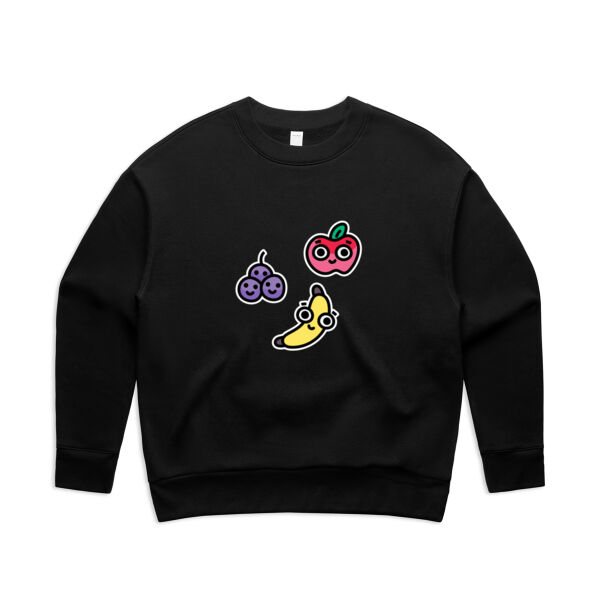 Eat me! - Fruity - AS Colour - Women's Relax Crew Thumbnail