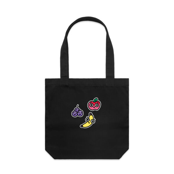 Eat me! - Fruity - AS Colour - Canvas Tote 'Carrie' Bag  Thumbnail