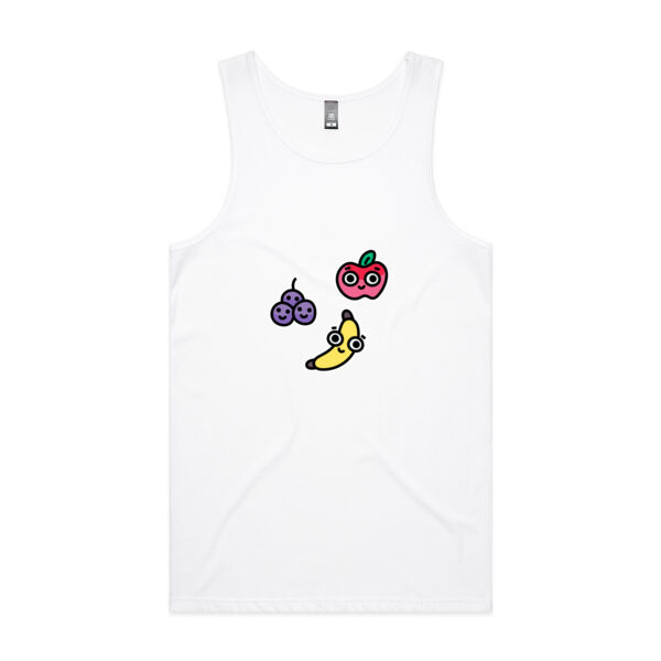 Eat me! - Fruity - AS Colour - Men's Lowdown Singlet Thumbnail