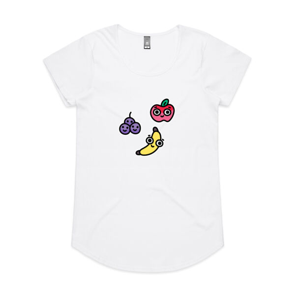Eat me! - Fruity - AS Colour - Women's 'Mali' Scoop Tee Thumbnail