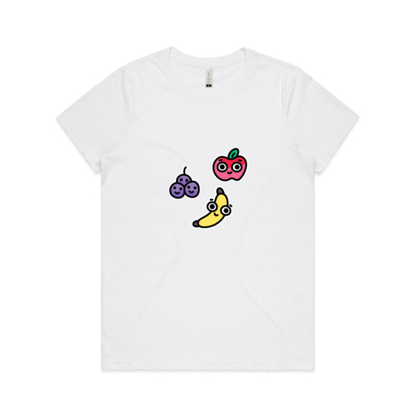 Eat me! - Fruity - AS Colour - Women's  Maple ORGANIC Tee Thumbnail