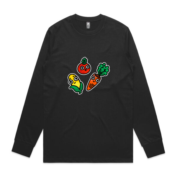 Eat me! - Veggie - AS Colour - Classic L/S Tee Thumbnail