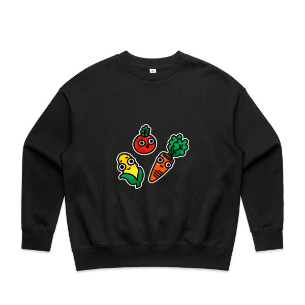 Eat me! - Veggie - AS Colour - Wo's Heavy Crew Thumbnail