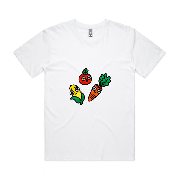 Eat me! - Veggie - AS Colour - Mens Staple Minus Tee  Thumbnail