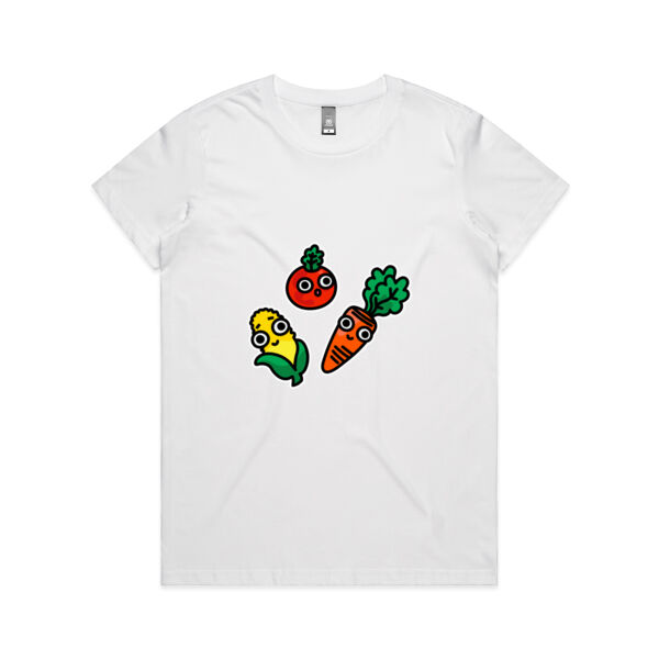 Eat me! - Veggie - AS Colour - Women's Maple Tee Thumbnail