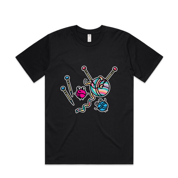 Knitter Critter - AS Colour - Mens Classic Minus Tee Thumbnail