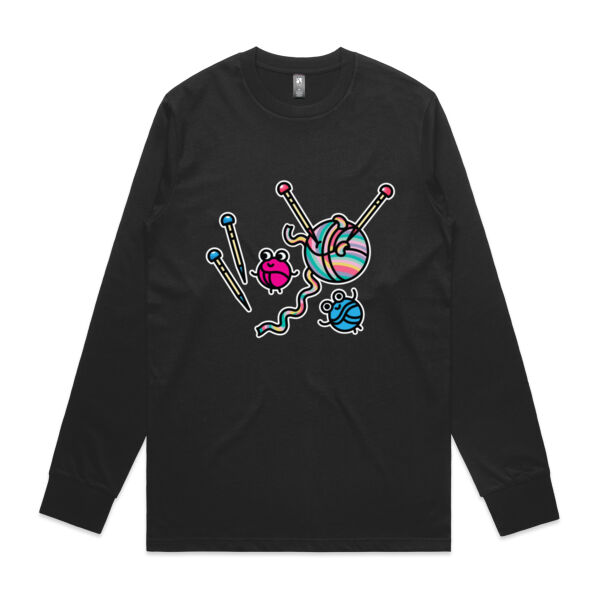 Knitter Critter - AS Colour - Classic L/S Tee Thumbnail