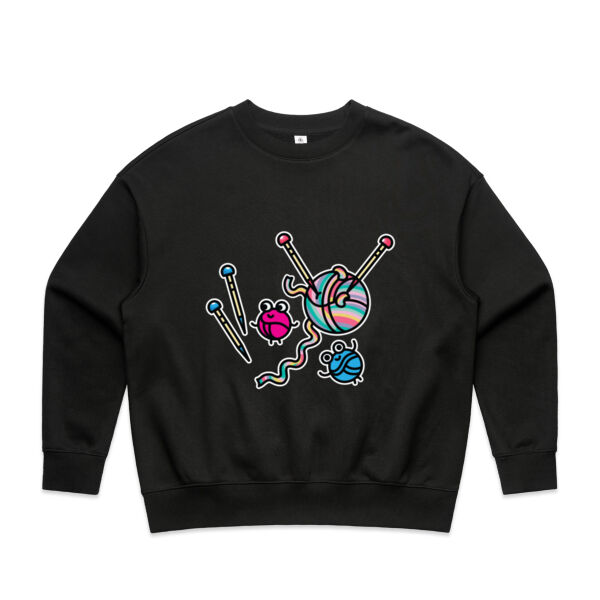 Knitter Critter - AS Colour - Wo's Heavy Crew Thumbnail