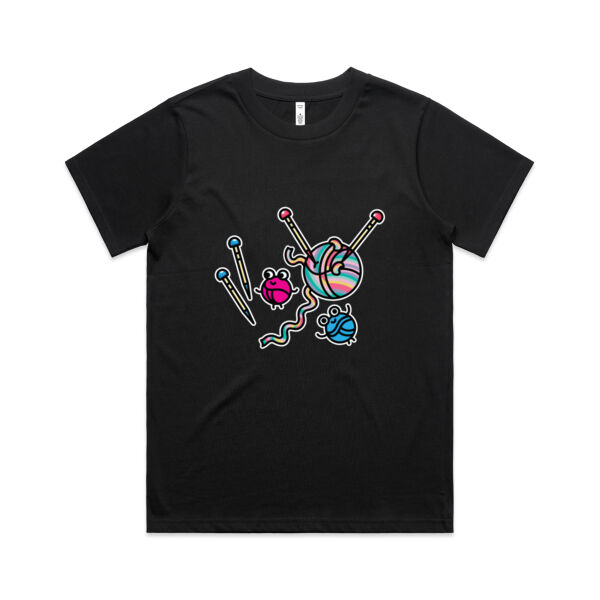 Knitter Critter - AS Colour - Women's Classic Tee Thumbnail