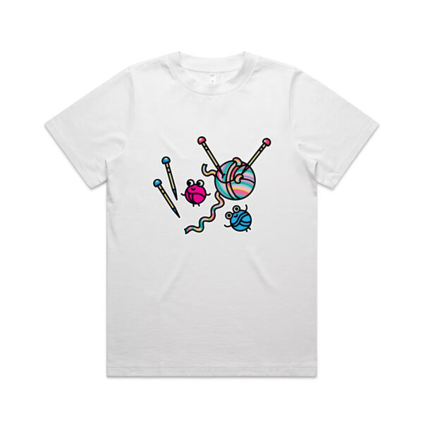 Knitter Critter - AS Colour - Women's Heavy Tee Thumbnail