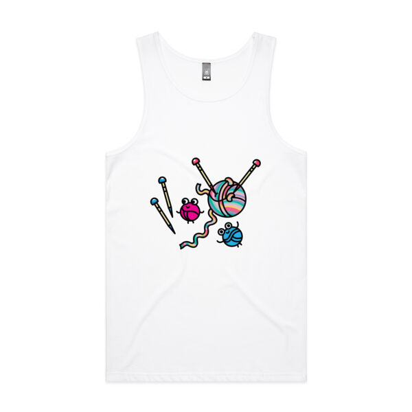 Knitter Critter - AS Colour - Men's Lowdown Singlet Thumbnail