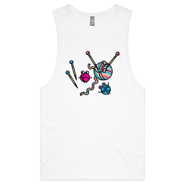 Knitter Critter - AS Colour - Barnard Tank Top - Muscle Tee Thumbnail
