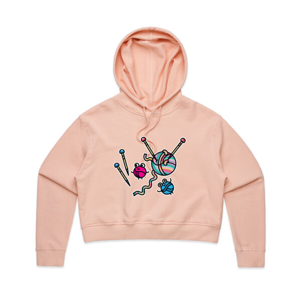 Knitter Critter - AS Colour - Women's Crop Hood Thumbnail