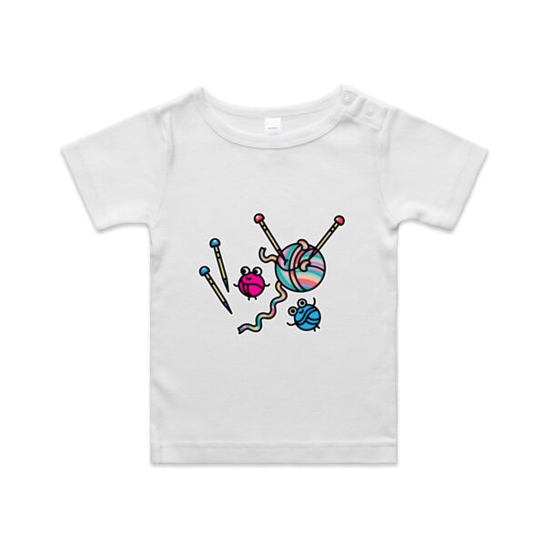 Knitter Critter - AS Colour - Infant Wee Tee Thumbnail