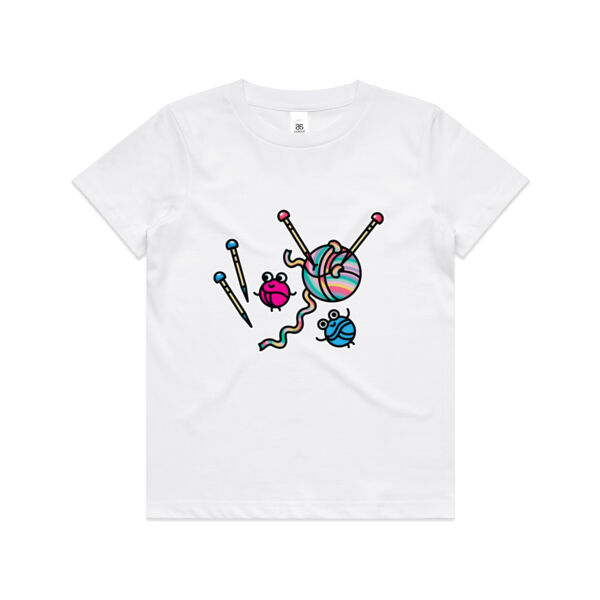 Knitter Critter - AS Colour - Kids Youth Tee Thumbnail