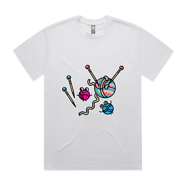 Knitter Critter - AS Colour - Men's Heavy Tee Thumbnail