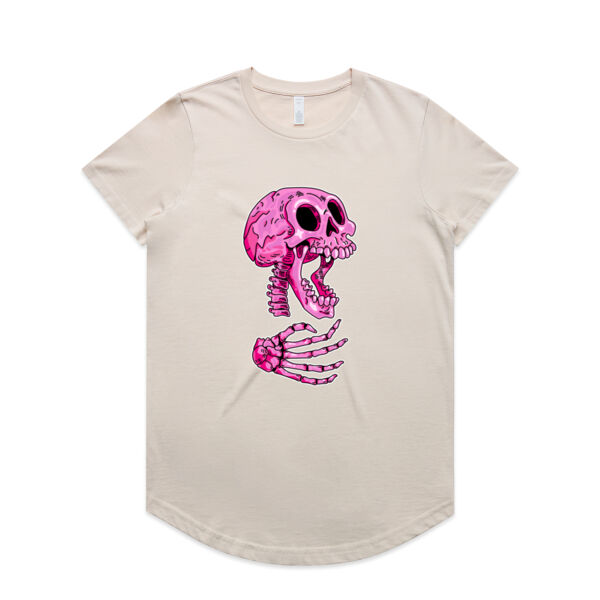 Give me a Hand, Skully - AS Colour - Women's Maple Curve Tee Thumbnail