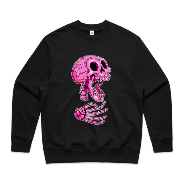 Give me a Hand, Skully - AS Colour - Men's Heavy Crew Thumbnail