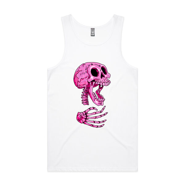 Give me a Hand, Skully - AS Colour - Men's Lowdown Singlet Thumbnail