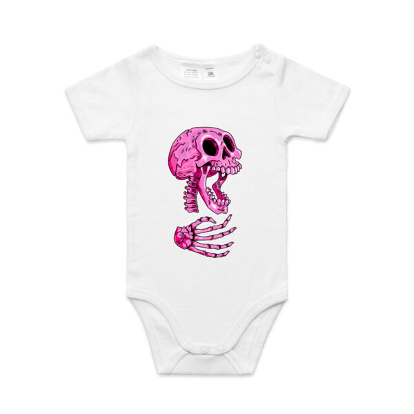 Give me a Hand, Skully - AS Colour - Baby 'Mini-me' Onesie Romper Thumbnail