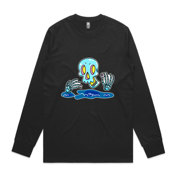 No Eye, Dear! - AS Colour - Classic L/S Tee Thumbnail