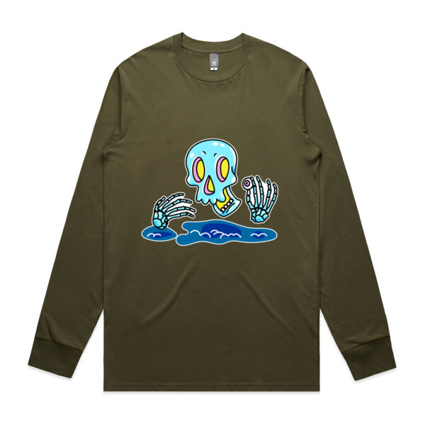 No Eye, Dear! - AS Colour -  Men's Staple L/S Tee  Thumbnail