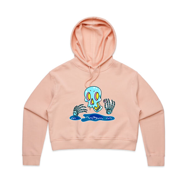 No Eye, Dear! - AS Colour - Women's Crop Hood Thumbnail