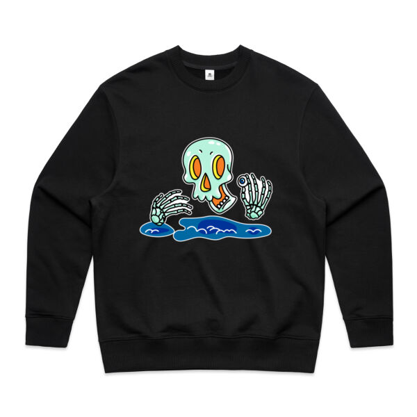 This is Skel-o-ween! - AS Colour - Men's Heavy Crew Thumbnail