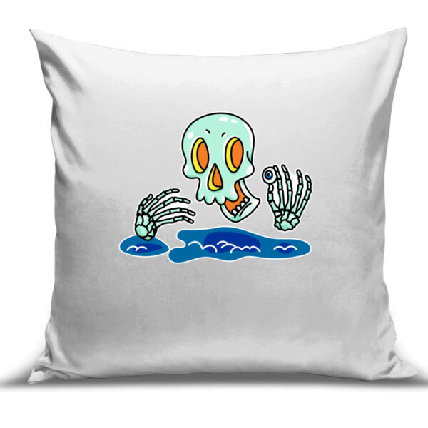 This is Skel-o-ween! - Cushion Cover - 100% Linen Thumbnail