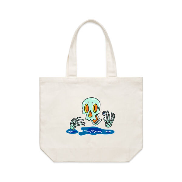 This is Skel-o-ween! - AS Colour Shoulder Tote Bag Thumbnail