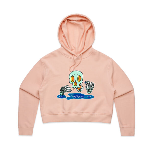This is Skel-o-ween! - AS Colour - Women's Crop Hood Thumbnail