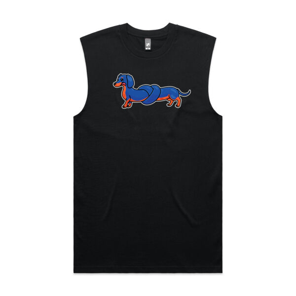 Sausage Dog - Pretzel Black & Tan - AS Colour - Classic Tank Thumbnail