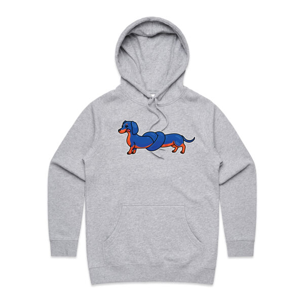 Sausage Dog - Pretzel Black & Tan - AS Colour - Women's Supply Hood Thumbnail